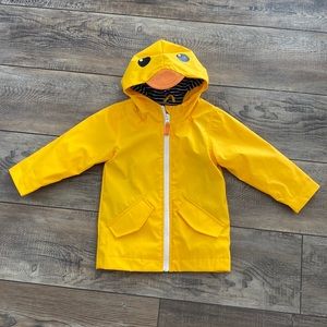 Cat & Jack duck raincoat- like new!